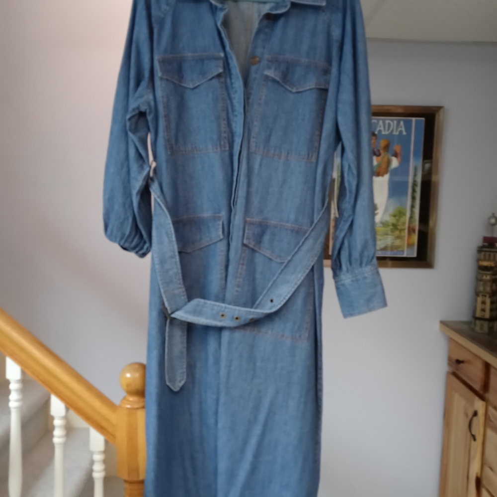Denim Utility Dress